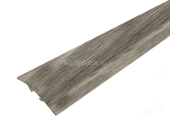 Заказать Порог из декорированного алюминия В2 КД Дуб пепельный 2,7 м 