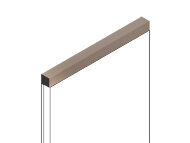 Молдинг 12х12 мм HiWood D12V1 G216 цвет под дерево из фитополимера 2.7м