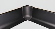 Комплект уголков внутренних (2 шт.) для напольного плинтуса Effector Q63 черный Комплект уголков внутренних (2 шт.) для напольного плинтуса Effector Q63 черный
