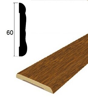 Заказать Наличник фигурный ПВХ Lemal 22060 60 мм Цвет 8699 Под дерево 2,2 м Заказать Наличник фигурный ПВХ Lemal 22060 60 мм Цвет 8699 Под дерево 2,2 м