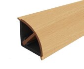 Плинтус для столешницы 14х14 Cezar Mini выпуклый 024 Бук 3 м Плинтус для столешницы 14х14 Cezar Mini выпуклый 024 Бук 3 м