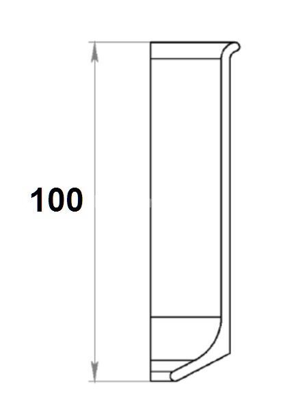 Заказать Уголок внутренний для напольного плинтуса Мега-Трейд ЛП-100ув Чёрный Заказать Уголок внутренний для напольного плинтуса Мега-Трейд ЛП-100ув Чёрный
