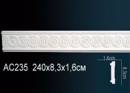 Гибкий молдинг с орнаментом Перфект AC235F 83х16 мм 2,3 м Гибкий молдинг с орнаментом Перфект AC235F 83х16 мм 2,3 м