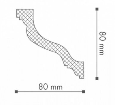 Заказать Карниз NMC Wallstyl WT10 80х80 2 м Заказать Карниз NMC Wallstyl WT10 80х80 2 м