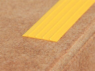 Резиновый профиль лента противоскользящий Евроступень Н-29 желтый 9 м Резиновый профиль лента противоскользящий Евроступень Н-29 желтый 9 м