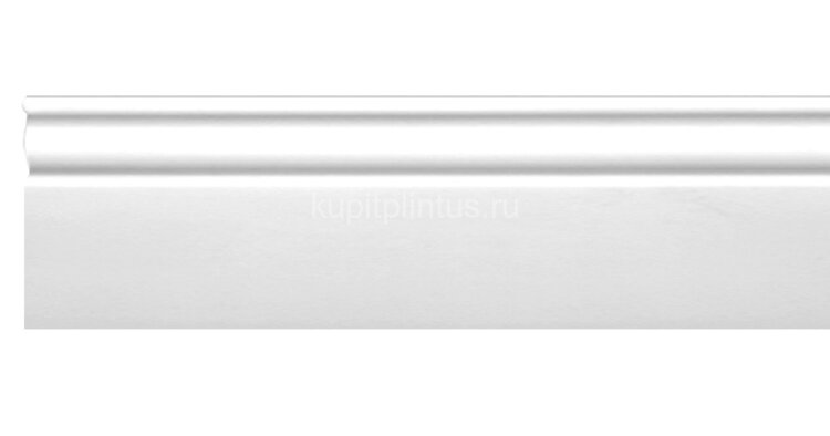 Заказать Плинтус напольный Decomaster D232/14 белый под покраску 100х22х2000 мм 