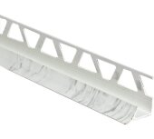 Раскладка для плитки внутренняя 8 мм Идеал Вп8 ткс 101 мрамор белый 2.5 м Раскладка для плитки внутренняя 8 мм Идеал Вп8 ткс 101 мрамор белый 2.5 м