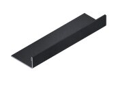 L-профиль 10 мм из нержавеющей стали NEEXY PVS93-17 SMBL песок черный 2.7м