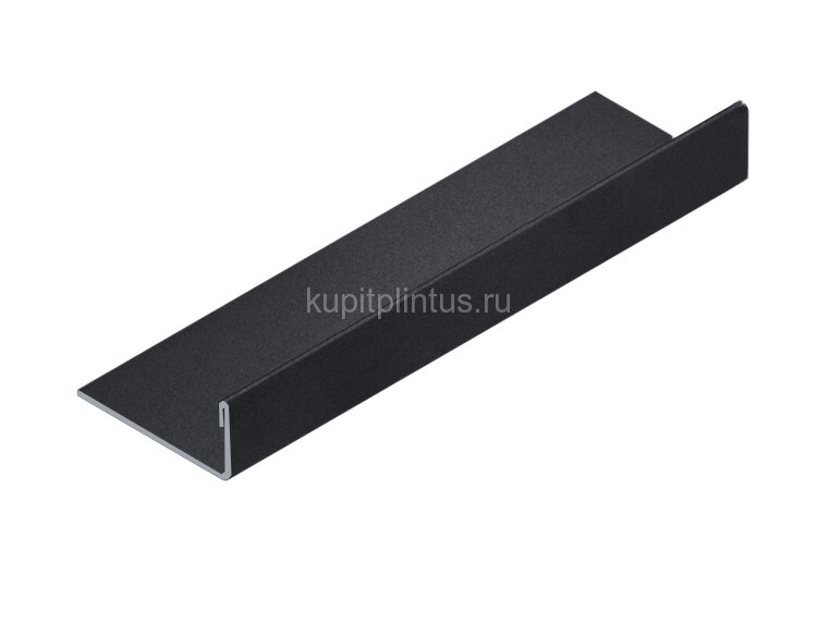 Заказать L-профиль 10 мм из нержавеющей стали NEEXY PVS93-17 SMBL песок черный 2.7м 