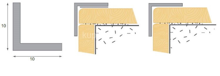 Заказать Уголок декоративный ПВХ Cezar 10х10 цвет 111 Красное дерево 2,75 м Заказать Уголок декоративный ПВХ Cezar 10х10 цвет 111 Красное дерево 2,75 м