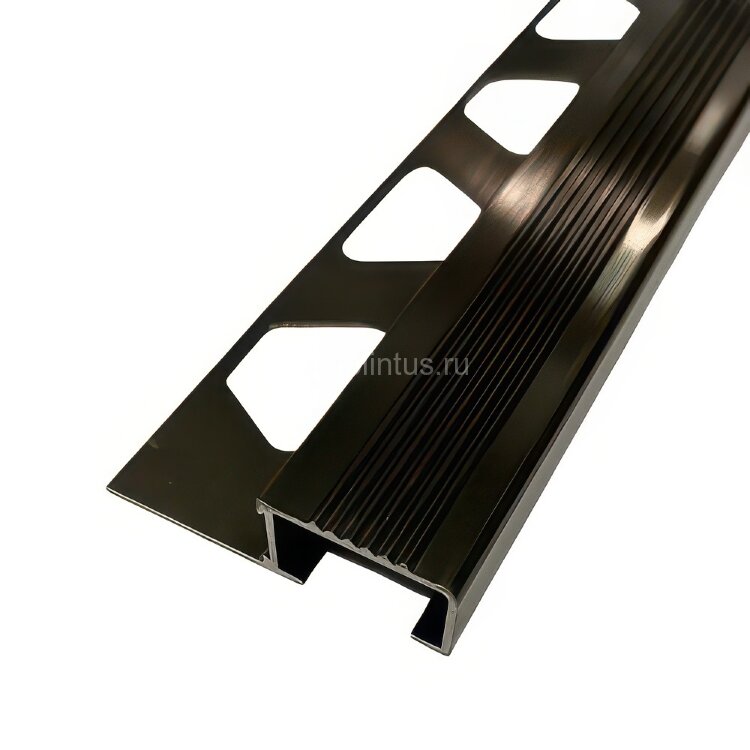 Заказать Профиль П-образный противоскользящий ПО-П12х20 Бронза глянцевая 2,7 м Заказать Профиль П-образный противоскользящий ПО-П12х20 Бронза глянцевая 2,7 м