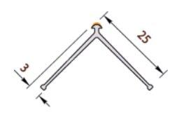 Заказать Уголок штукатурный 3 мм (25х25) Идеал Ш-У3 2,85 м Заказать Уголок штукатурный 3 мм (25х25) Идеал Ш-У3 2,85 м