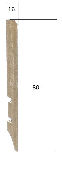 Заказать Плинтус МДФ белый 80 Hannahholz KW 81401 2,4 м Заказать Плинтус МДФ белый 80 Hannahholz KW 81401 2,4 м