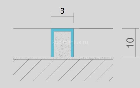 Заказать П-образный профиль из нержавеющей стали SUP03 Серебро глянец 2,7 м Заказать П-образный профиль из нержавеющей стали SUP03 Серебро глянец 2,7 м