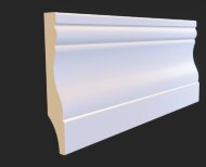 Напольный плинтус 94,5х17 мм Hiwood B95 из полистирола 2 м Напольный плинтус 94,5х17 мм Hiwood B95 из полистирола 2 м