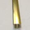 Заказать Алюминиевый Т-образный профиль ПТ-13/5 золото глянец 2,7 м Заказать Алюминиевый Т-образный профиль ПТ-13/5 золото глянец 2,7 м