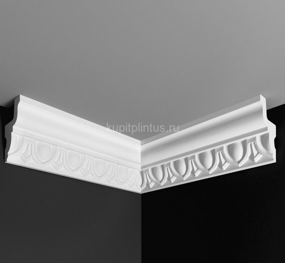 Заказать Угол внутренний к плинтусу Де-Багет ДП 22/70 (12*4) белый 