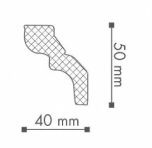 Заказать Карниз NMC Wallstyl WT9 50х40 2 м 