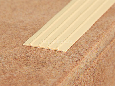 Заказать Резиновый профиль лента противоскользящий Евроступень Н-29 бежевый 9 м Заказать Резиновый профиль лента противоскользящий Евроступень Н-29 бежевый 9 м