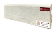 Напольный плинтус МДФ Teckwood цветной 75х16 Дуб Арктика 2.15 м Напольный плинтус МДФ Teckwood цветной 75х16 Дуб Арктика 2.15 м