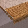 Заказать Порог угловой алюминиевый Д16 КД Дуб деревенский (декорированный) 2,7 м 