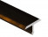 Заказать Профиль Т-образный алюминий 26 мм (плоский) Gunsen PV39-11 коричневый блестящий 2,7 м 