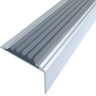 Заказать Профиль угловой алюминиевый противоскользящий со вставкой из термоэластопласта Стандарт 38х20 мм Алюминий-Серый 2,7м Заказать Профиль угловой алюминиевый противоскользящий со вставкой из термоэластопласта Стандарт 38х20 мм Алюминий-Серый 2,7м