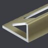 Заказать Алюминиевый L-профиль 12 мм PV03-16 титан матовый 2,7 м 