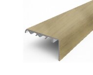 Порог угловой (профиль Г-образный) MP48 из алюминия 38 Клен 2,7 м