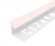 Заказать Профиль ПВХ для плитки Cezar внутренний 10 мм 121 Светло-розовый 2,5 м 