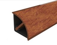 Плинтус для столешницы 14х14 Cezar Mini выпуклый 022 Сиерра-Невада 3 м Плинтус для столешницы 14х14 Cezar Mini выпуклый 022 Сиерра-Невада 3 м