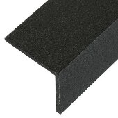 Алюминиевый уголок 20х10 мм ПБ20х10 черный муар 3 м