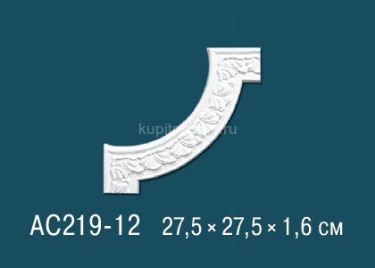 Заказать Угловой элемент с орнаментом Перфект AC219-12 275х275 мм 