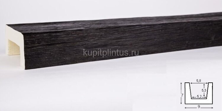 Заказать Декоративная балка из полиуретана 70х90 мм Уникс Модерн М9 Темная олива 3 м Заказать Декоративная балка из полиуретана 70х90 мм Уникс Модерн М9 Темная олива 3 м