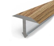 Декорированный Т-профиль из алюминия Т-18 КД Дуб золотой 2,7 м Декорированный Т-профиль из алюминия Т-18 КД Дуб золотой 2,7 м