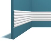 Стеновая декоративная панель Перфект Плюс P129-2800 белый ударопрочный полимер 14х200х2800 мм Стеновая декоративная панель Перфект Плюс P129-2800 белый ударопрочный полимер 14х200х2800 мм