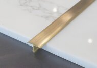 Латунный Т-профиль 20х8 мм SP20 шлифованный 3 м Латунный Т-профиль 20х8 мм SP20 шлифованный 3 м