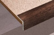 Угловой порог из декорированного алюминия Д19 КД Орех 2,7 м Угловой порог из декорированного алюминия Д19 КД Орех 2,7 м
