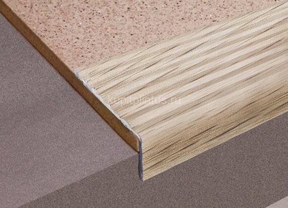 Заказать Порог угловой алюминиевый Д16 КД Дуб беленый (декорированный) 2,7 м Заказать Порог угловой алюминиевый Д16 КД Дуб беленый (декорированный) 2,7 м