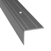 Угловой порог с насечками 24х20 мм ПО-24х20-00 без покрытия 2.7 м Угловой порог с насечками 24х20 мм ПО-24х20-00 без покрытия 2.7 м