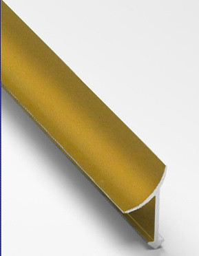 Заказать Профиль алюминиевый для плитки внутренний 10 мм Gunsen PV30-12 песок матовый 2,7 м 