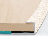 Гибкий П-образный профиль окантовочный 10 мм Effector S 93 0916 Дуб Белый 2,5 м Гибкий П-образный профиль окантовочный 10 мм Effector S 93 0916 Дуб Белый 2,5 м