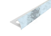 Профиль внешний ПВХ для плитки Cezar 9 мм 224 Голубой мрамор 2,5 м Профиль внешний ПВХ для плитки Cezar 9 мм 224 Голубой мрамор 2,5 м