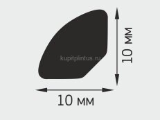 Заказать Угол ПВХ 1/4 10х10 Асви белый 2,4 м Заказать Угол ПВХ 1/4 10х10 Асви белый 2,4 м