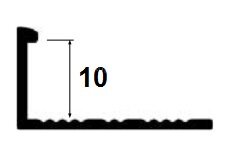 Заказать Гибкий алюминиевый профиль L-образный 10 мм PV05-07 Бронза блестящая 2,7 м Заказать Гибкий алюминиевый профиль L-образный 10 мм PV05-07 Бронза блестящая 2,7 м