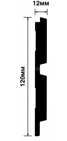 Заказать Стеновая панель 120х12 мм Hiwood LV123 BR396K под дерево 2,7м Заказать Стеновая панель 120х12 мм Hiwood LV123 BR396K под дерево 2,7м