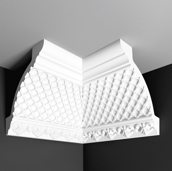 Заказать Угол внутренний к плинтусу Де-Багет ДП 24/170 (4*4) белый 