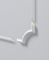 Декоративный уголок к микропрофилям NMC Arstyl SP3-4 130х130 (комплект 4 штуки) Декоративный уголок к микропрофилям NMC Arstyl SP3-4 130х130 (комплект 4 штуки)