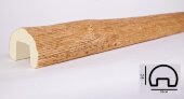 Декоративная балка из полиуретана 75х100 мм Уникс Ретро Р1 Орех 3 м Декоративная балка из полиуретана 75х100 мм Уникс Ретро Р1 Орех 3 м
