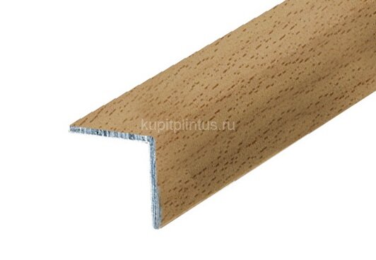 Заказать Уголок 15х15 мм алюминиевый КД Бук светлый (декорированный) 2,7 м Заказать Уголок 15х15 мм алюминиевый КД Бук светлый (декорированный) 2,7 м